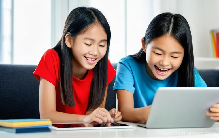 온라인 수업 관리 도구 추천 - **Organized Vietnamese Teacher Managing Digital Assignments:** A professional yet cozy home office s...