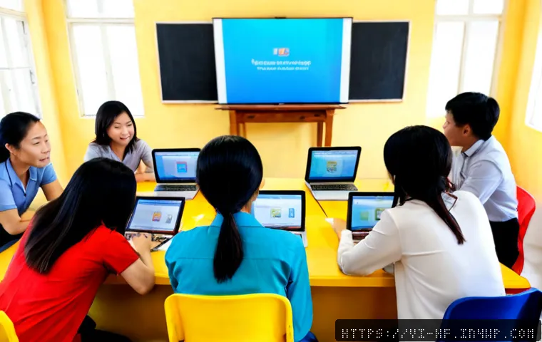 Home 15 디지털 학습에서의 교수자 개발 프로그램 - Photorealistic professional development workshop for digital learning instructors in Vietnam, a dive...